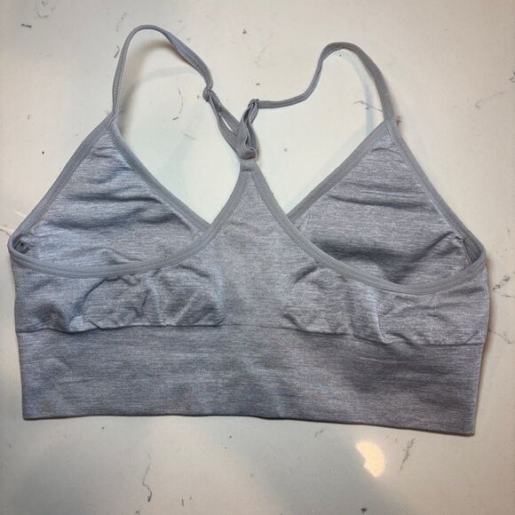Felina Light Gray Sports Bra - Picture 2 of 3
